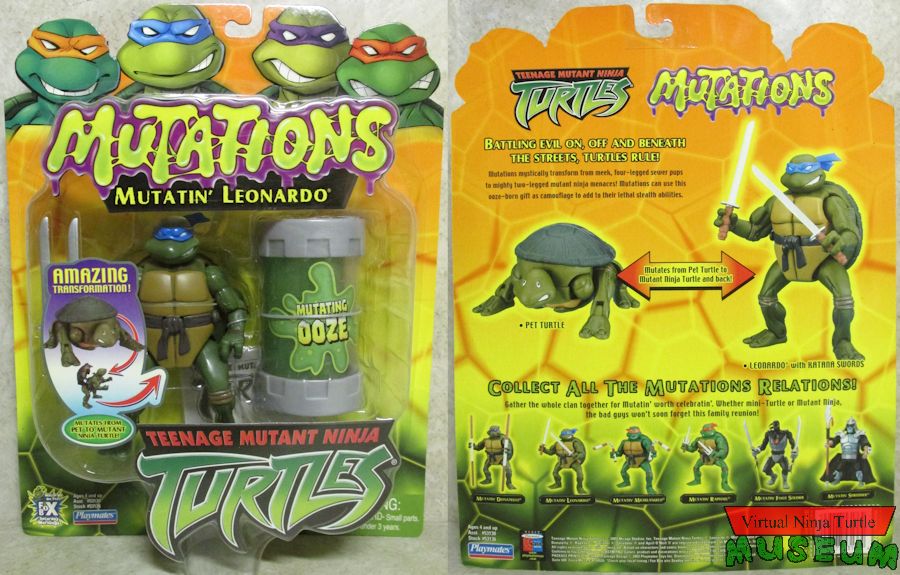 mutations banner at top packaging front and back