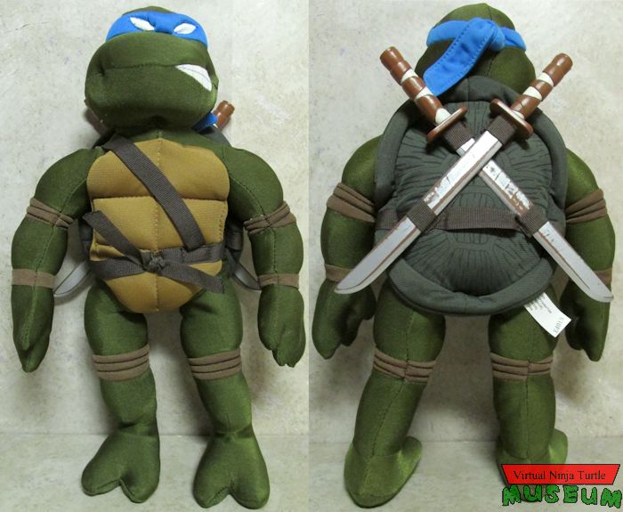 Leonardo front and back