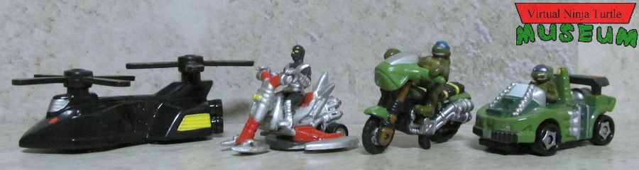  Speedeez Turtles VS Foot Ninja set