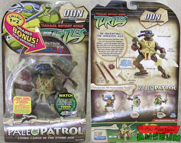 with Paleo Patrol DVD #1 front and back