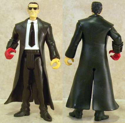 Agent Bishop figure turnaround