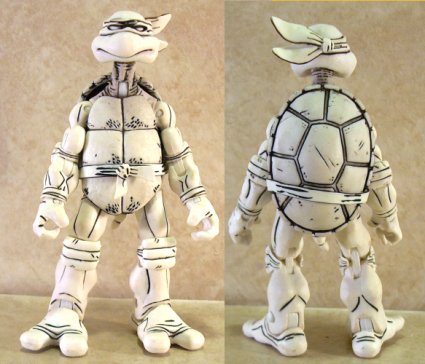 Donatello front and back