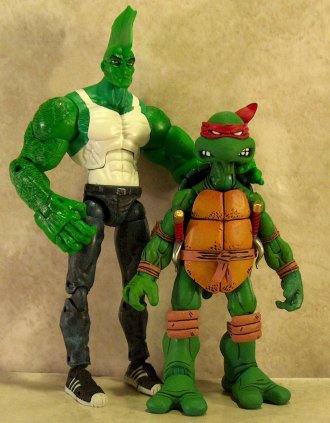 Raph with Savage Dragon