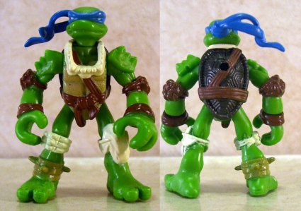 Leonardo front and back