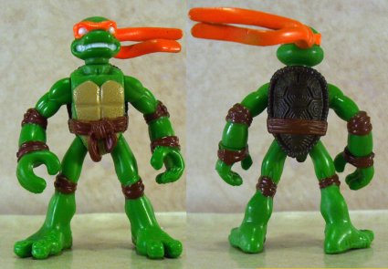 Michelangelo front and back