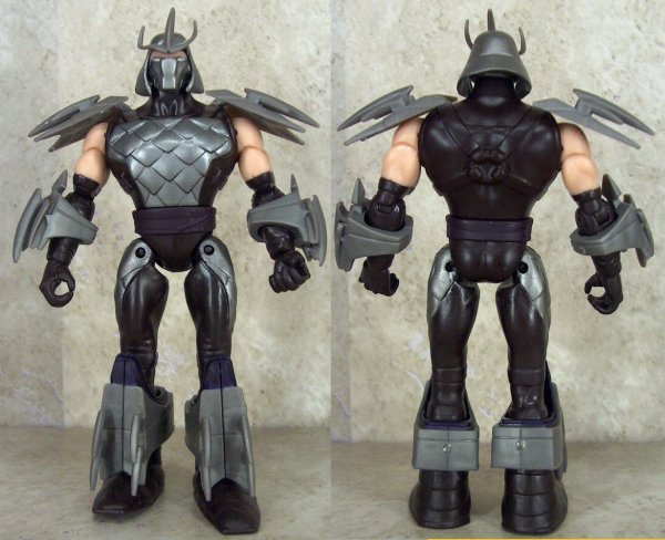 Shredder front and back