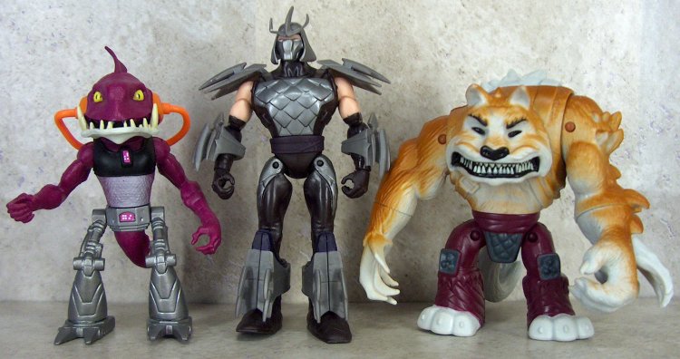 Fishface, Dogpound and Shredder