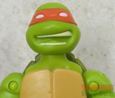 Battle Shell Michelangelo close up