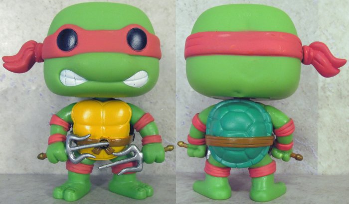 Raphael front and back