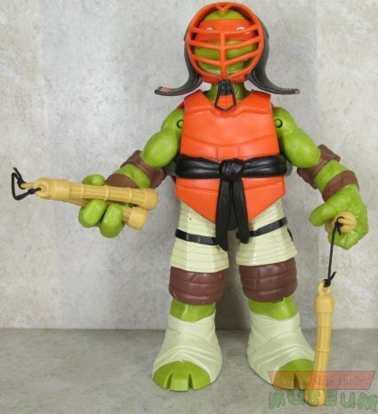 Michelangelo with weapons