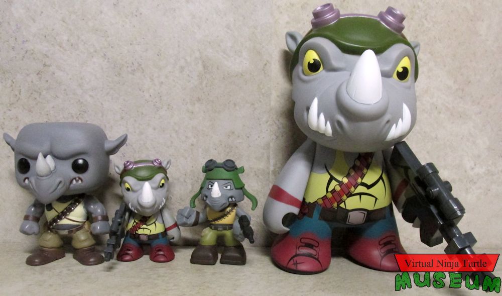 Rocksteady figure comparison