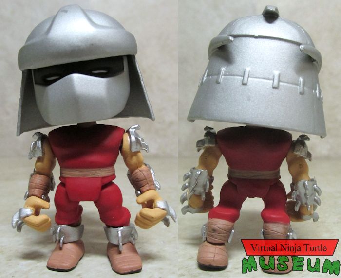 Shredder front and back