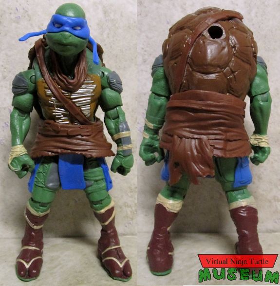 Leonardo front and back