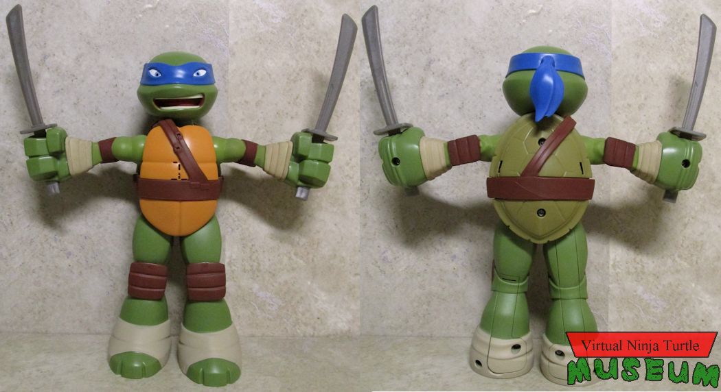 Stretch 'N' Shout Leonardo front and back