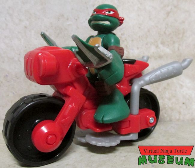 Raph on minibike