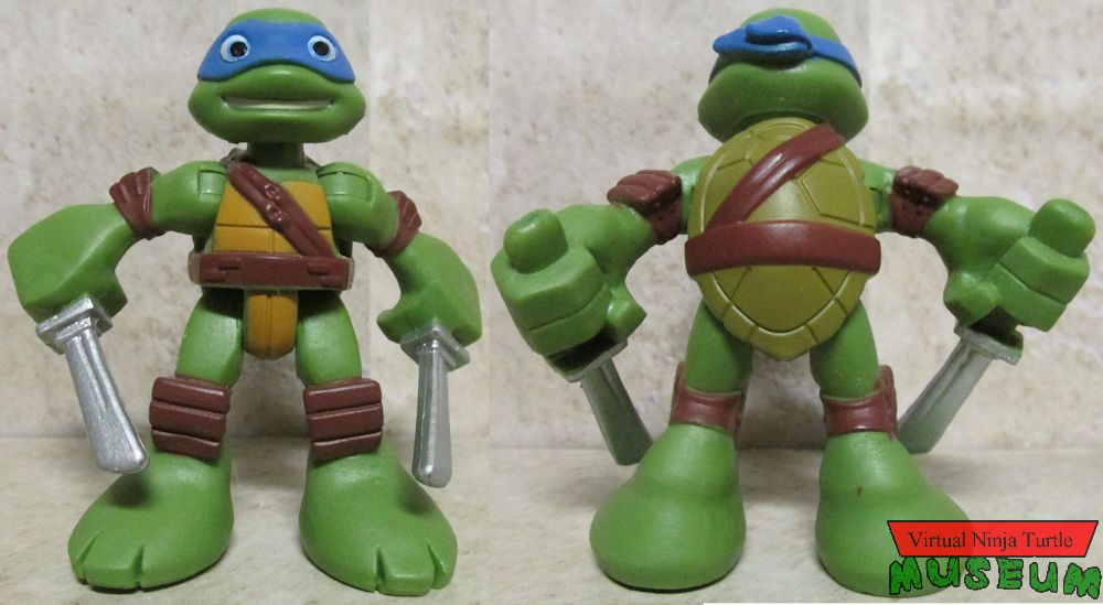 Leonardo front and back