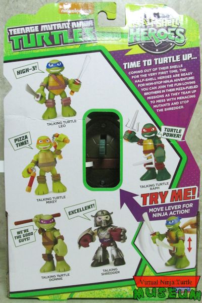 Talking Turtles card back