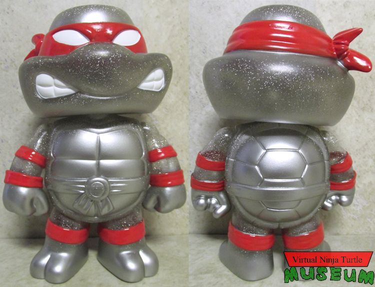 Hikari Grey Glitter Turtle front and back