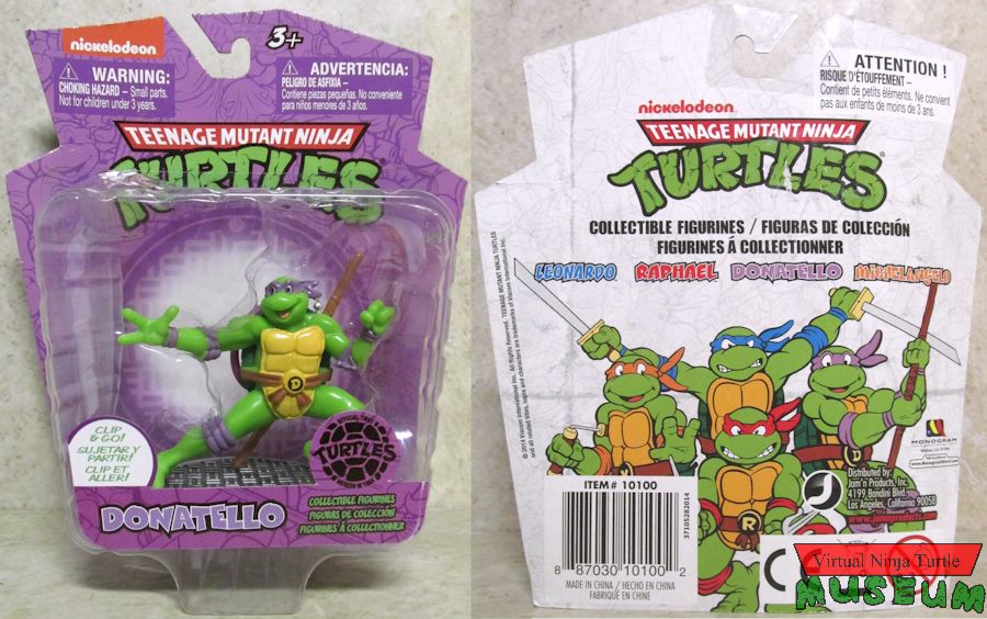 Donatello Figurine MOC front and back