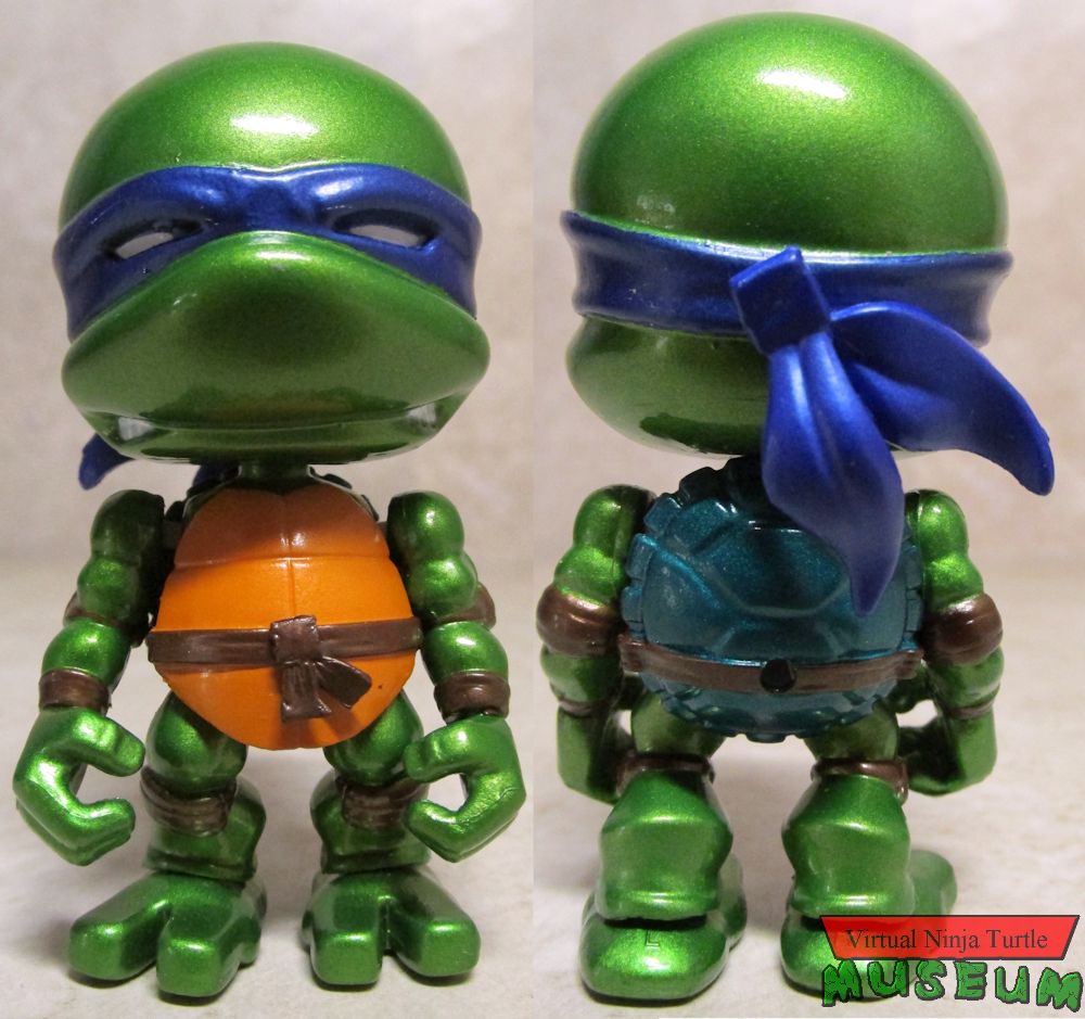 Metallic Leonardo front and back