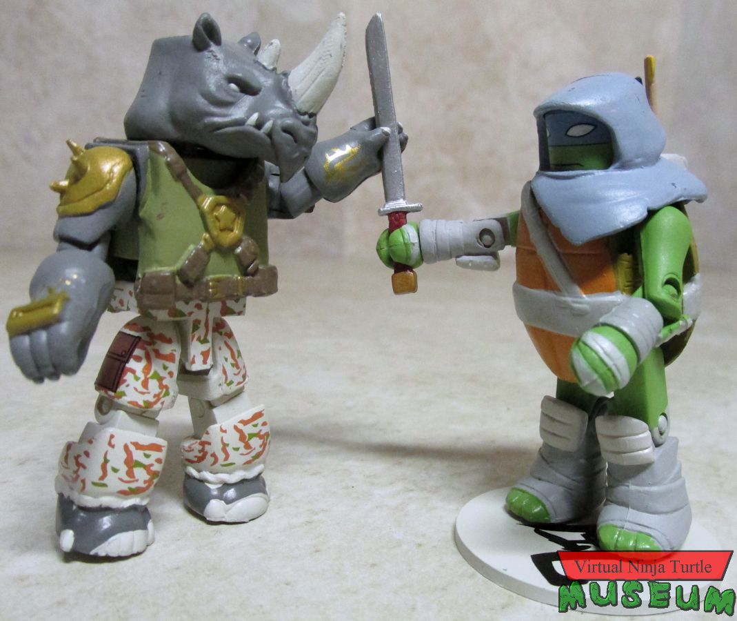 Rocksteady vs Leonardo