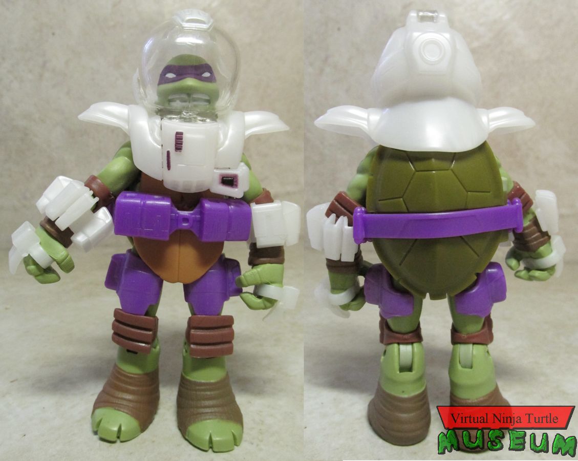 Dimension X Donatello front and back