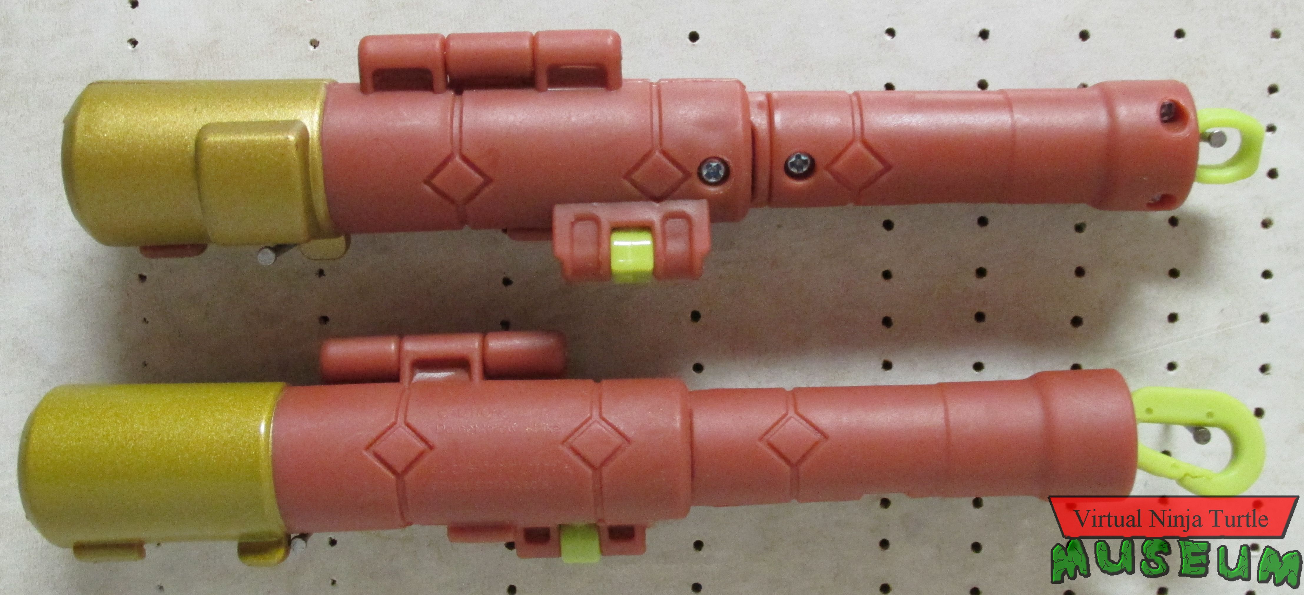 Ninja Turtle into Weapon Michelangelo weapon form detail 4