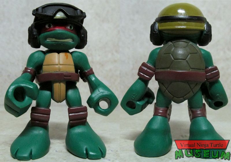 Raph front and back