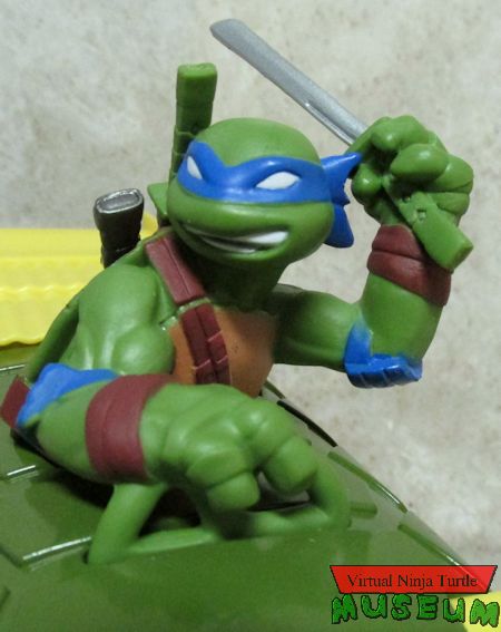 Leonardo close up