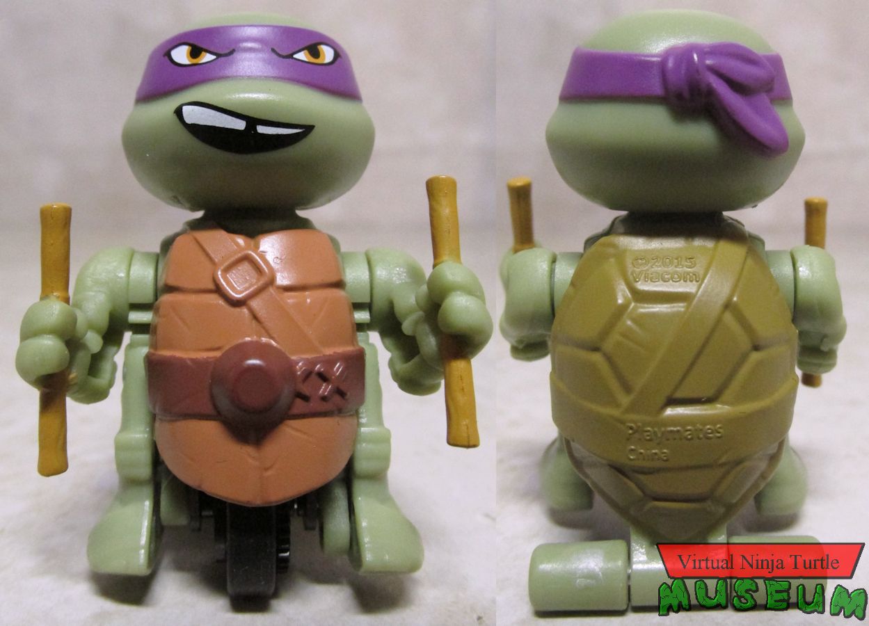 Donatello front and back