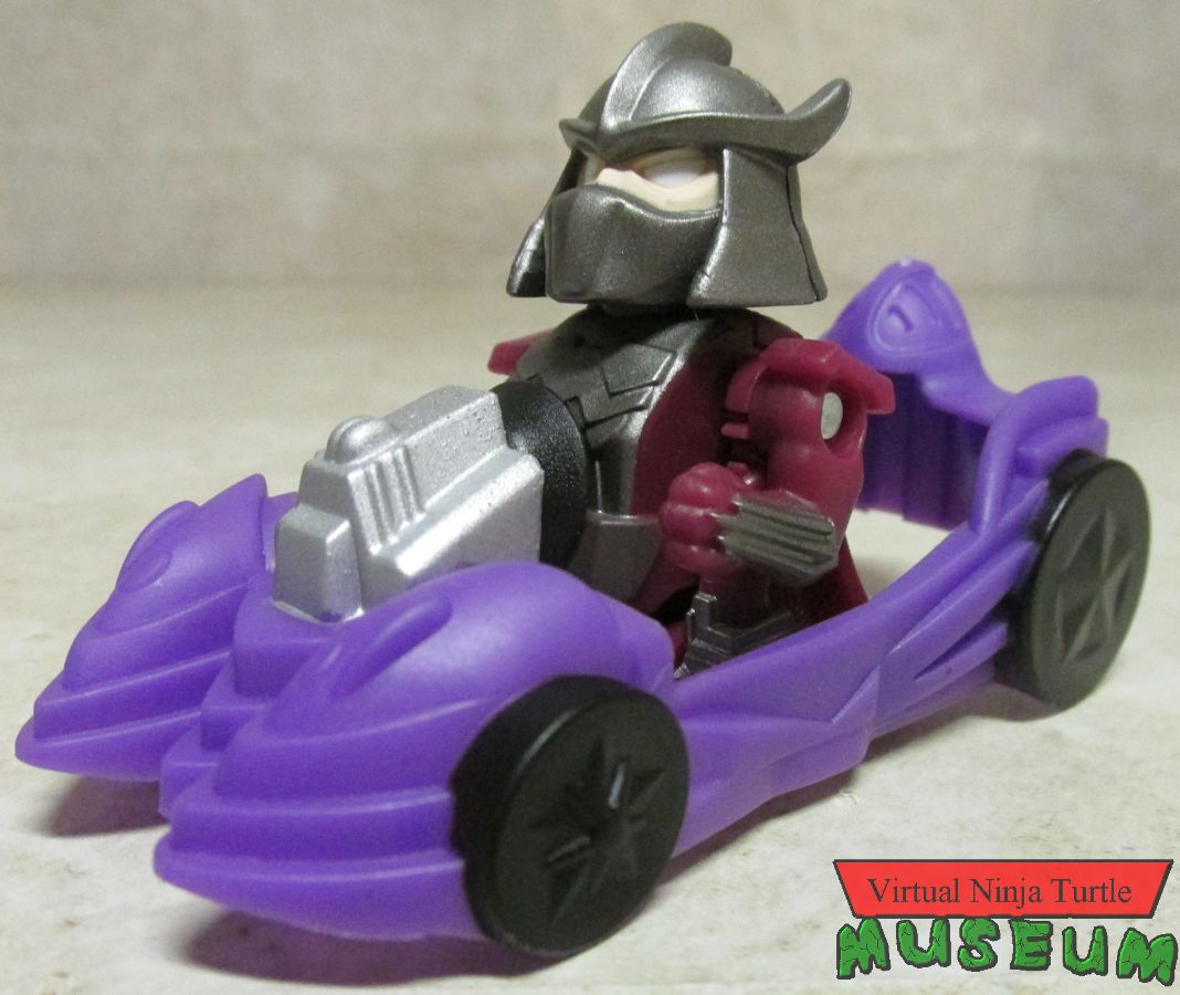 Shredder in Shreddermobile