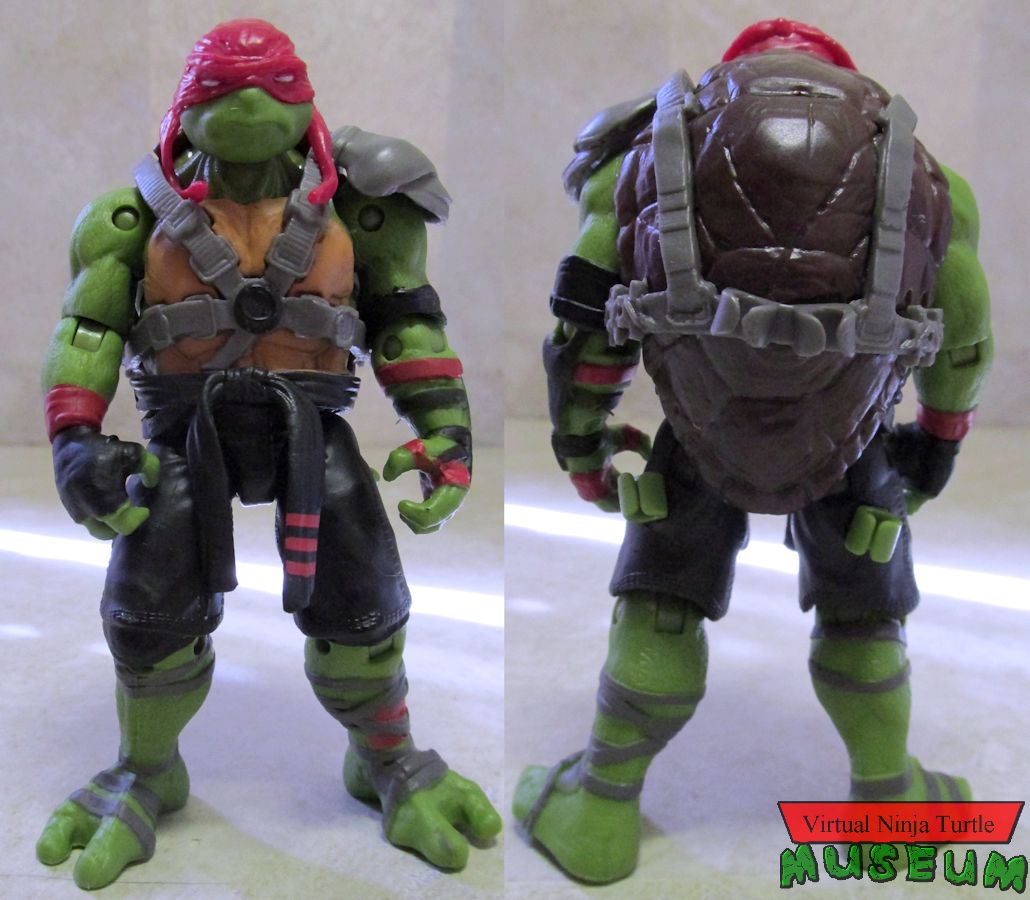 Ninja Duel Raphael front and back