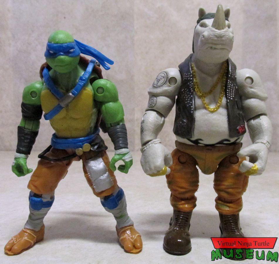 Leonardo and Rocksteady