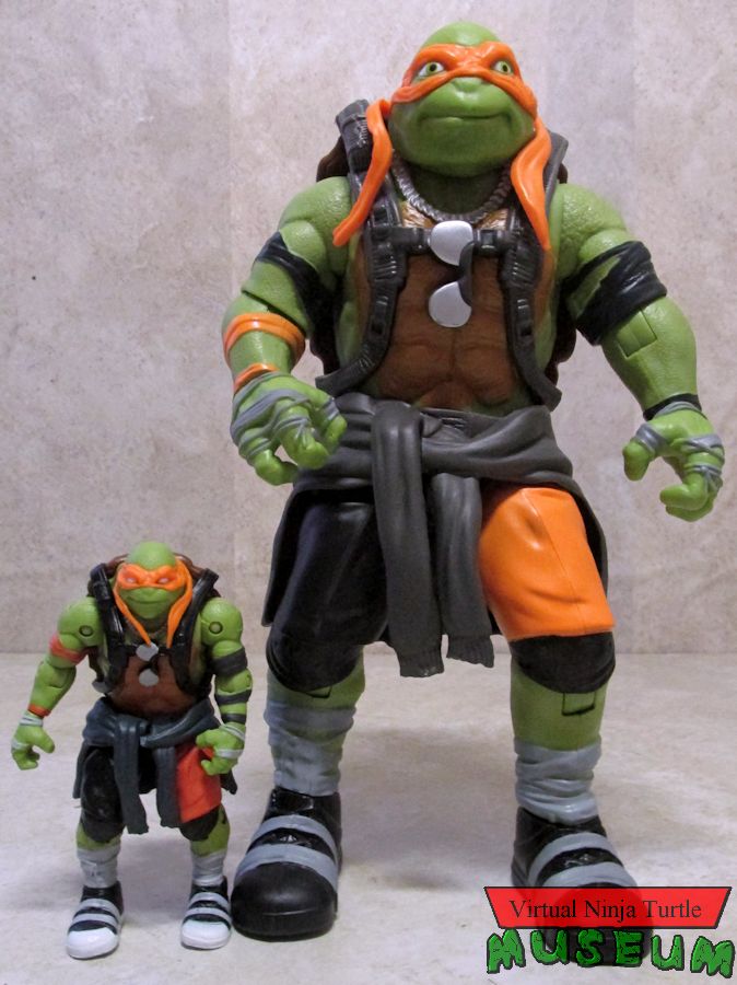 Michelangelo with basic assortment figure