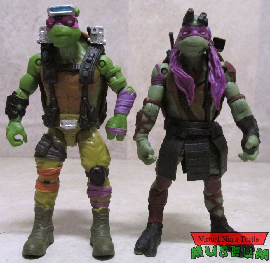 OOTS Donatello with 2014 movie Donatello