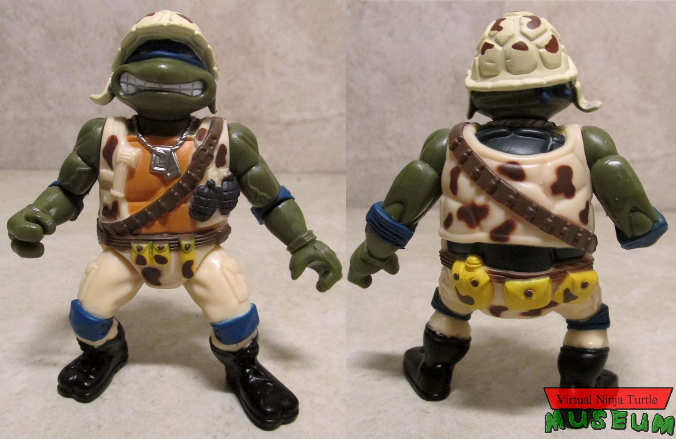 Miltary Leonardo front and back