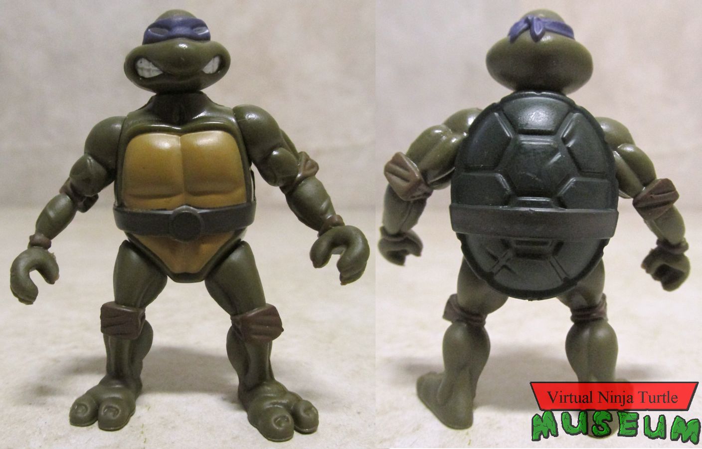 Donatello front and back