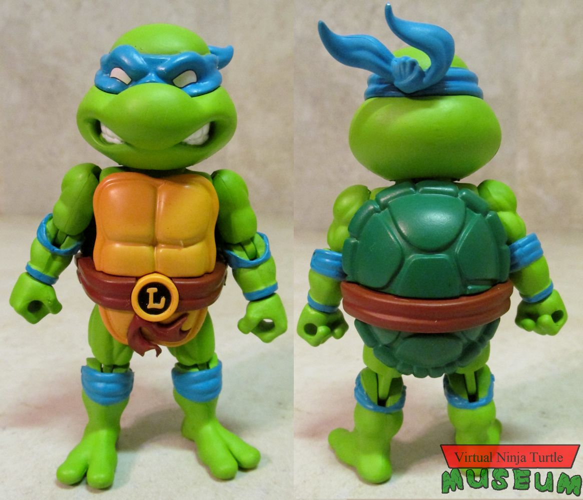 Leonardo front and back