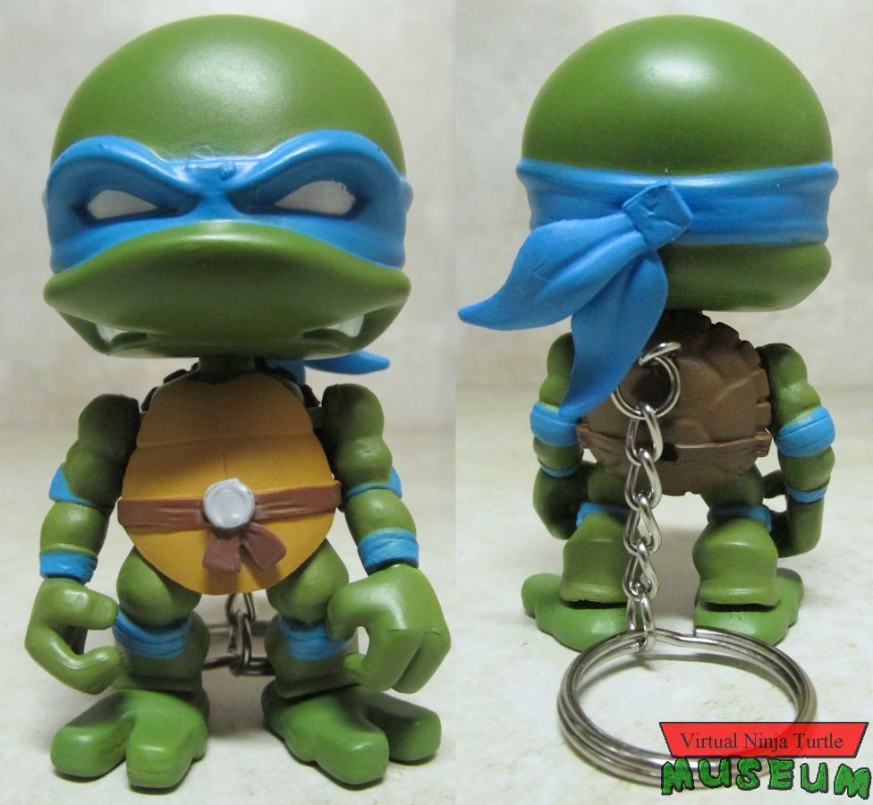 keychain Leonardo front and back