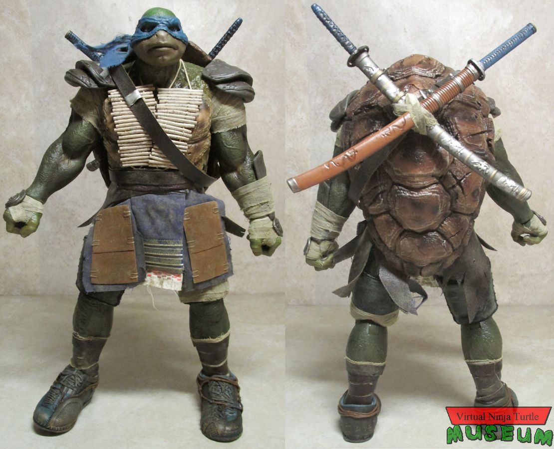 Leonardo front and back