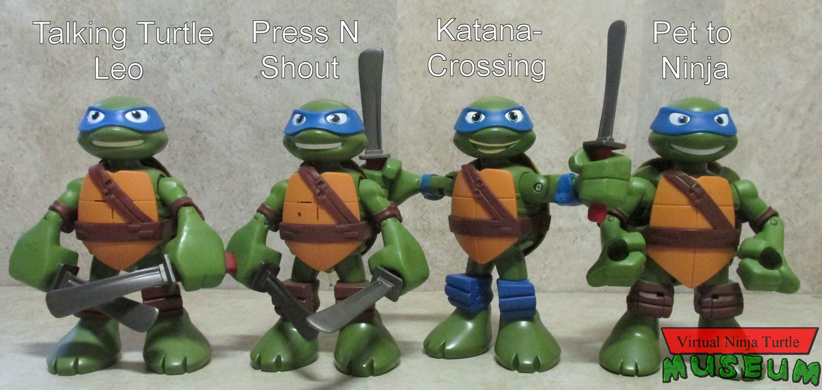 Half-Shell Heroes Leo figures