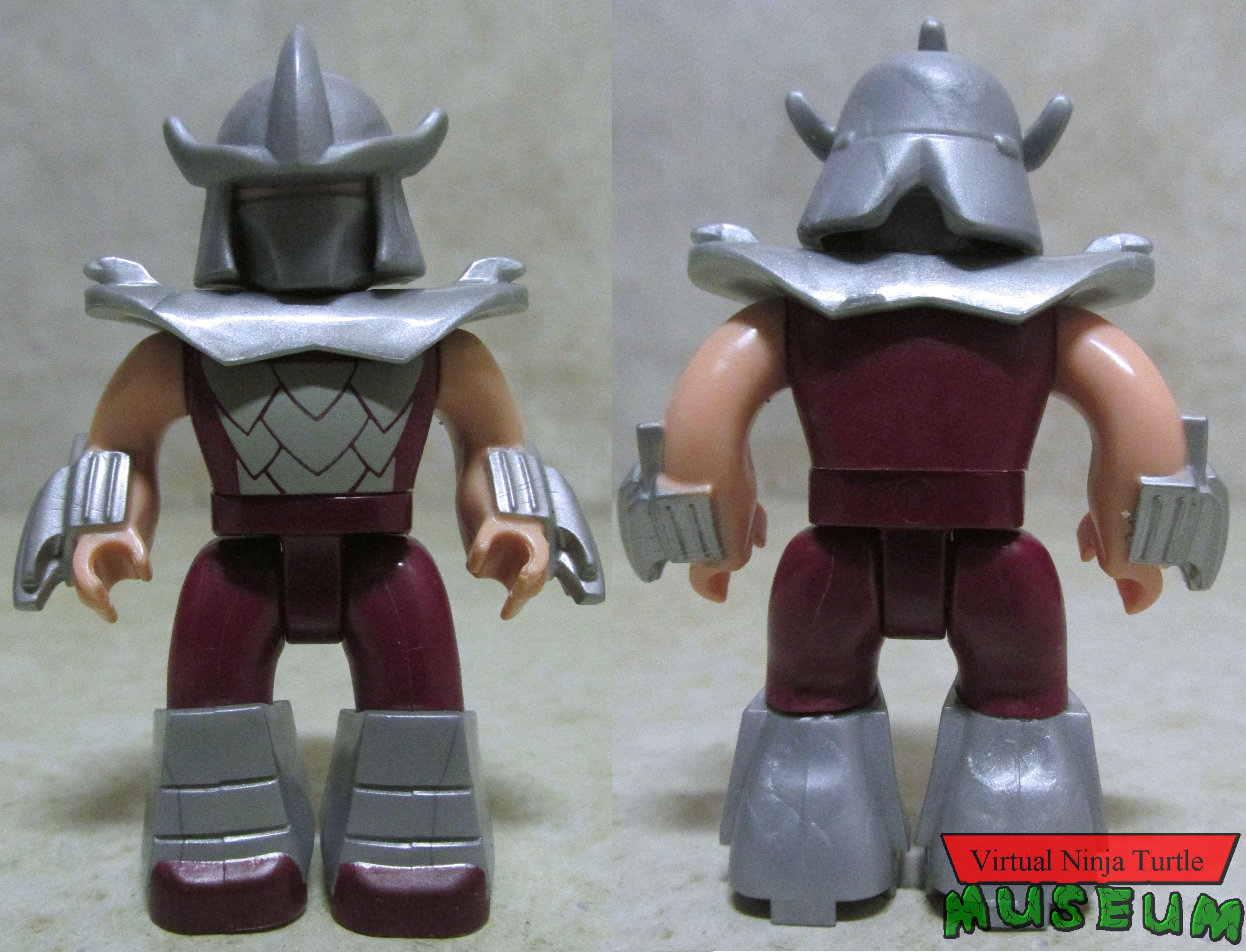 Shredder front and back