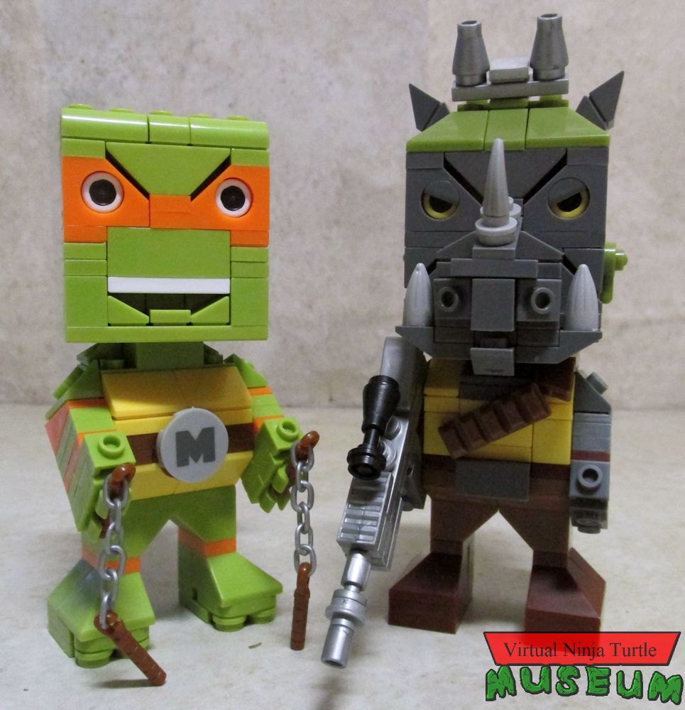 Michelangelo & Rocksteady complete