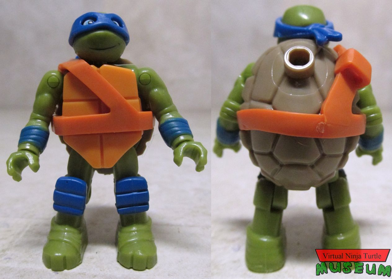 Leonardo front and back