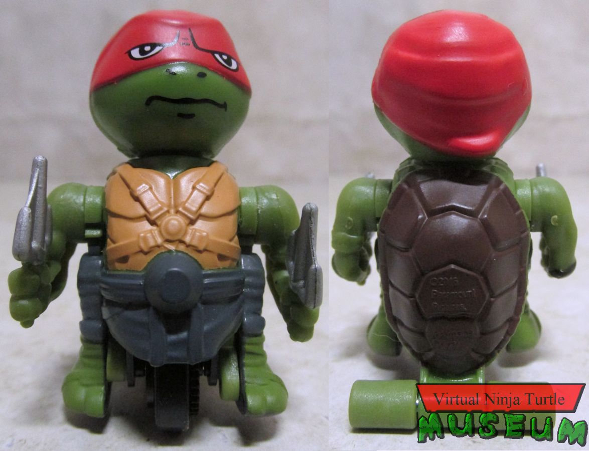 Raphael front and back