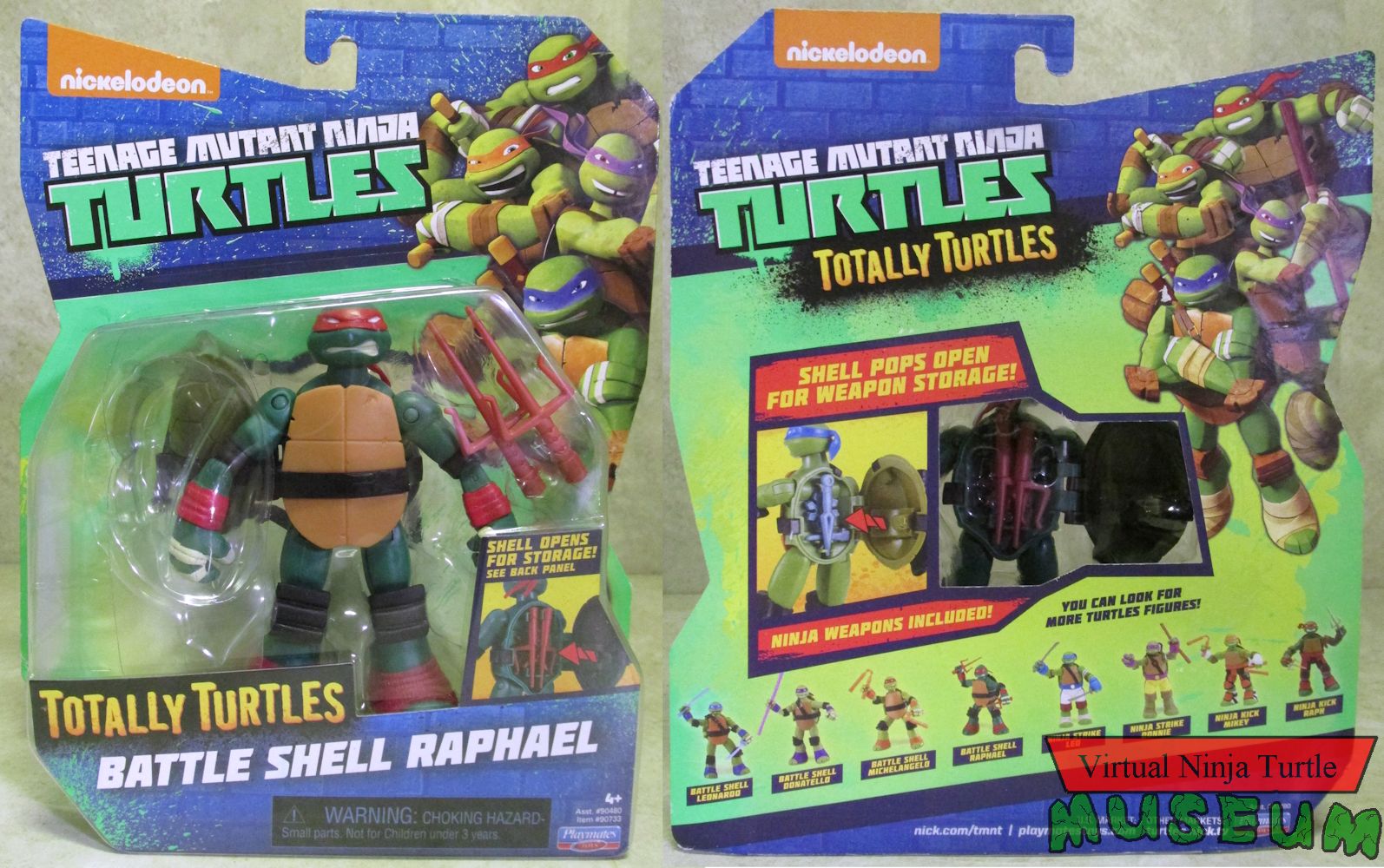 Totally Turtles card front and back