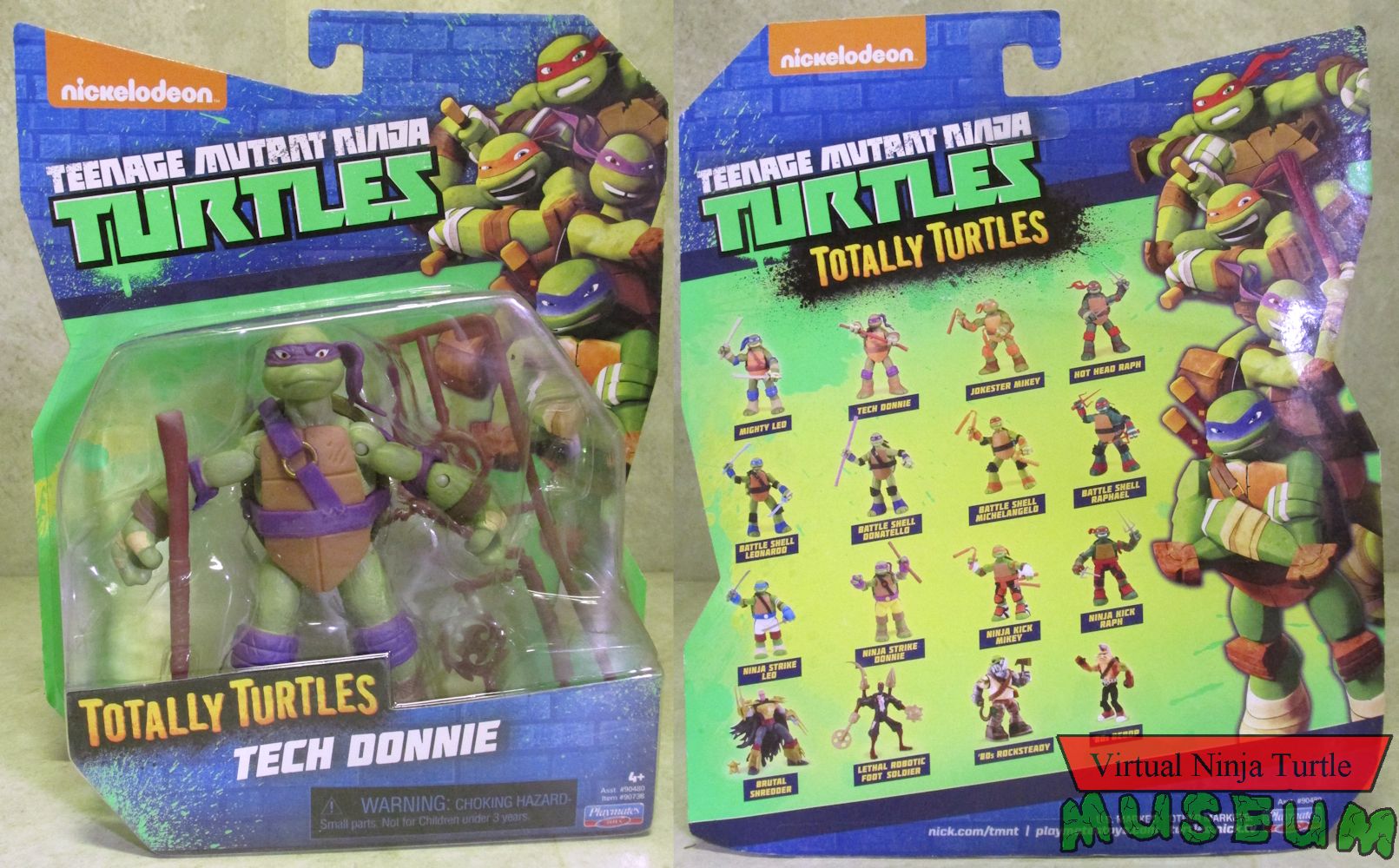 Totally Turtles card front and back