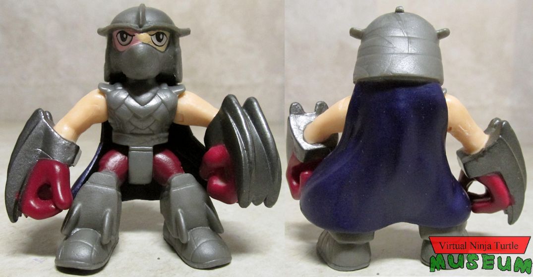 Shredder front and back