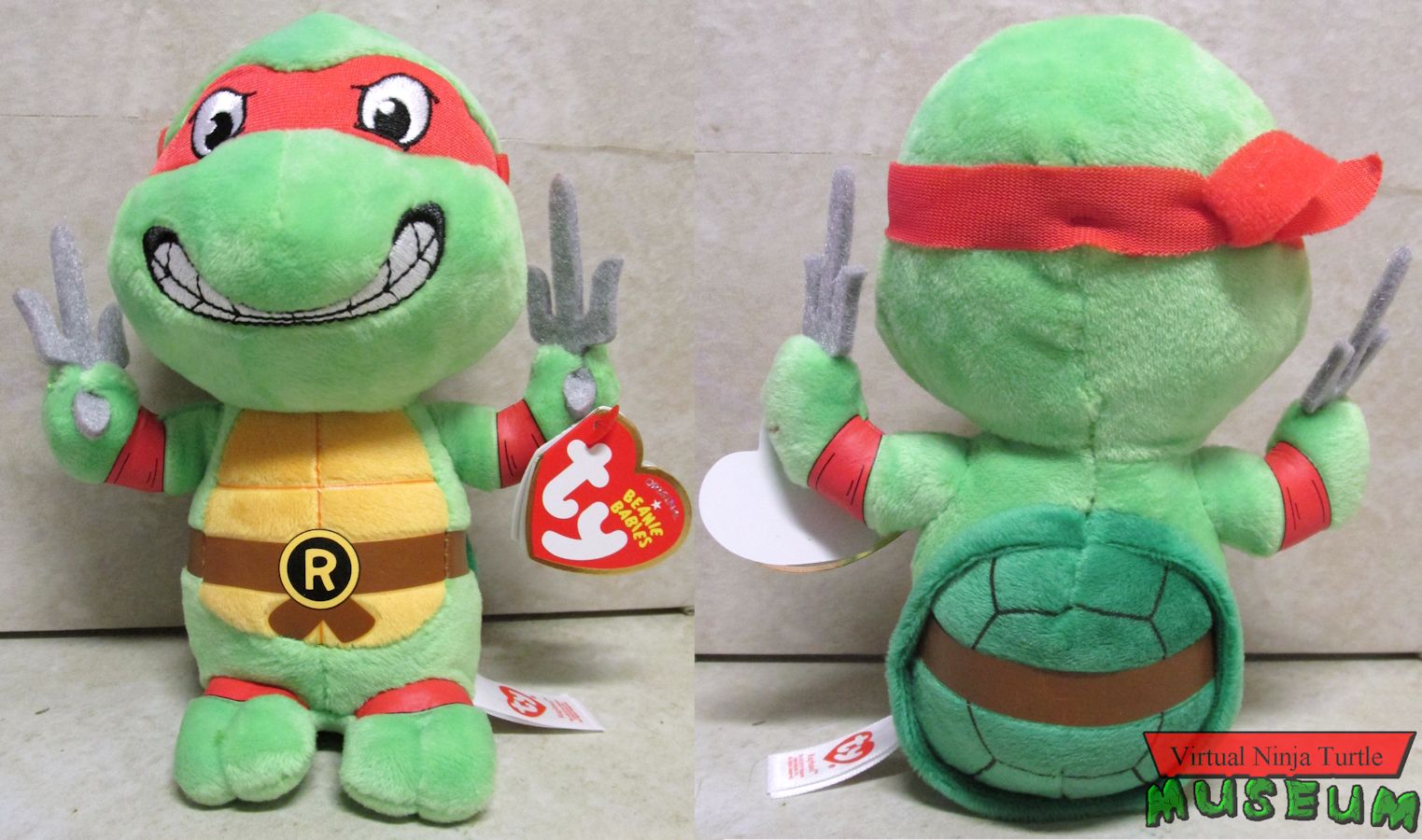 Raphael front and back