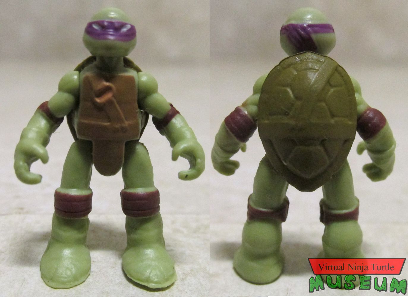 Donatello front and back